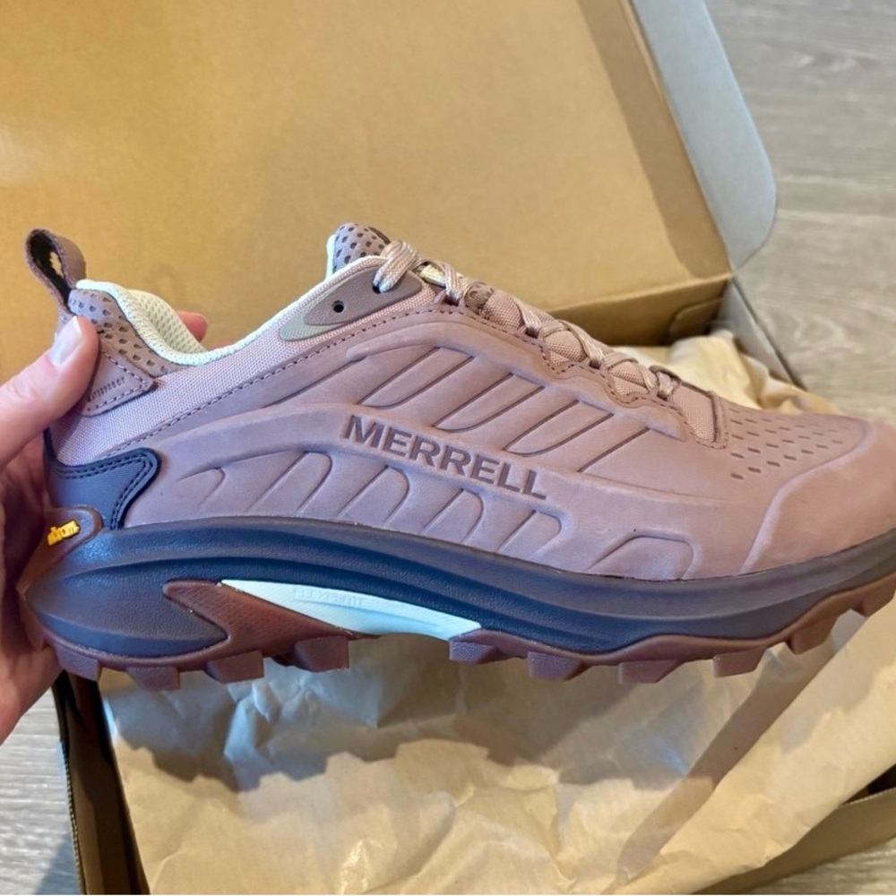 Merrell - women’s Moab Speed 2 nubuck leather waterproof trail shoe